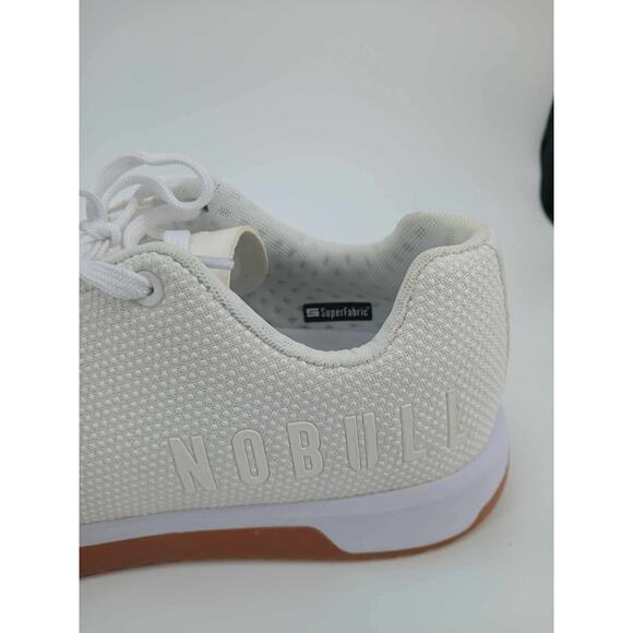 NOBULL Trainer, white with gum sole, Mesh athletic sneakers unisex main image 6